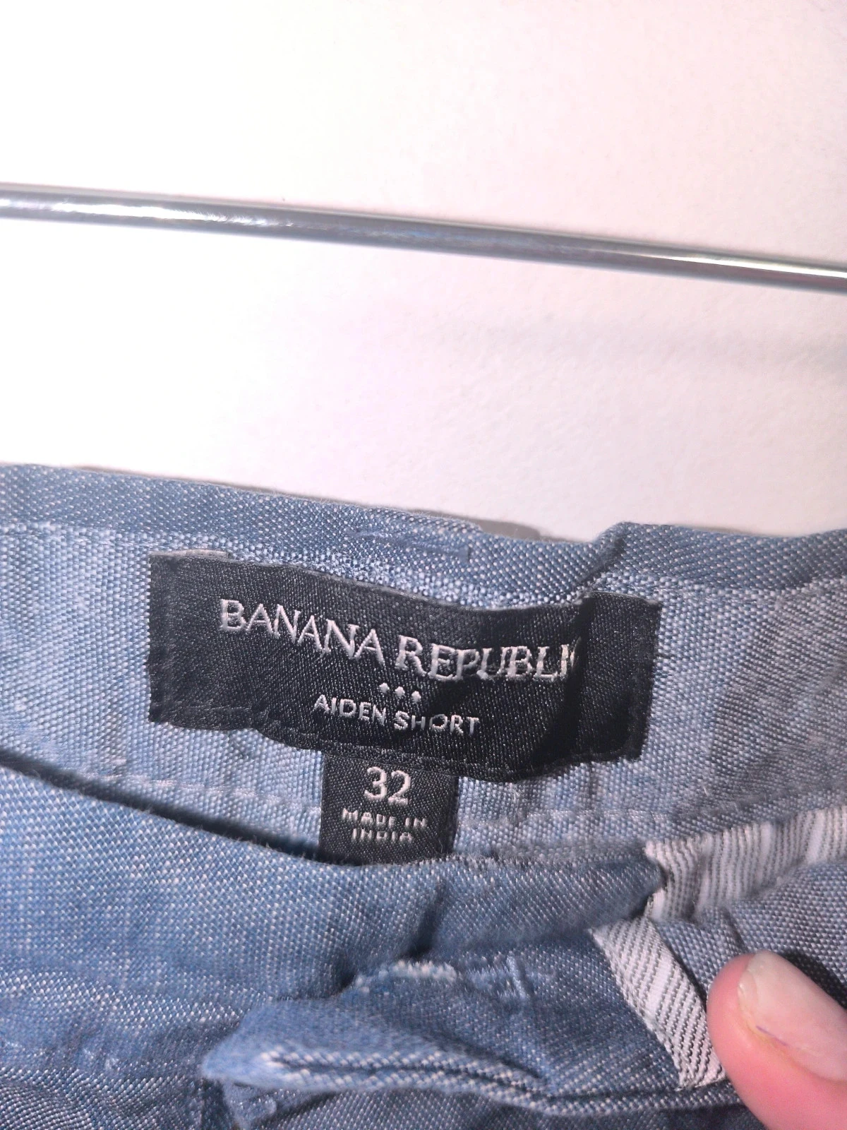 Herenshort Banana Republic blauw W32 / FR 42-44 lichte chinostijl – photo 3